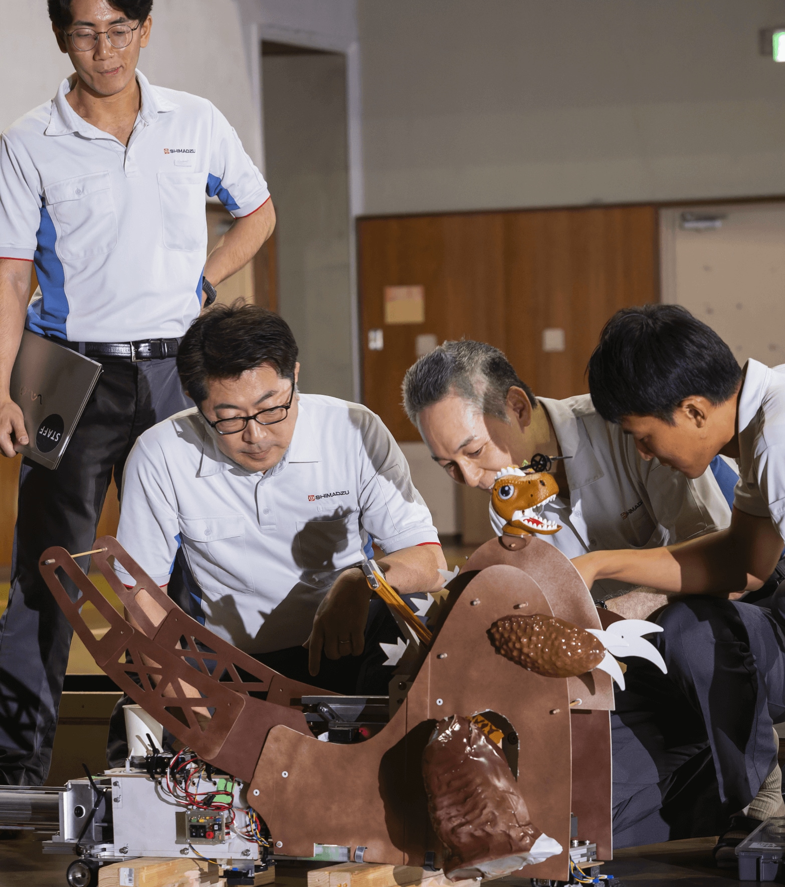 両チームが2試技とも完遂