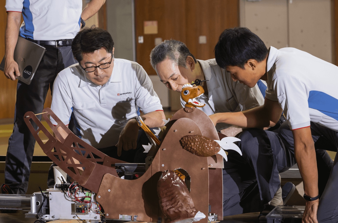 両チームが2試技とも完遂
