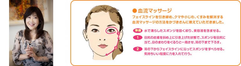 独自の理論から生まれたメイク術