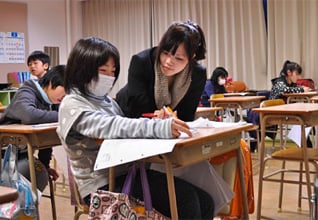 町、学校と一体になって