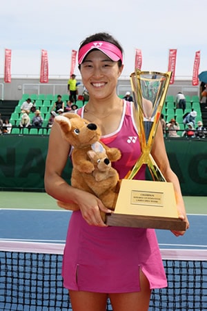 優勝した桑田寛子(プロカメラマン・横山芳治氏撮影)