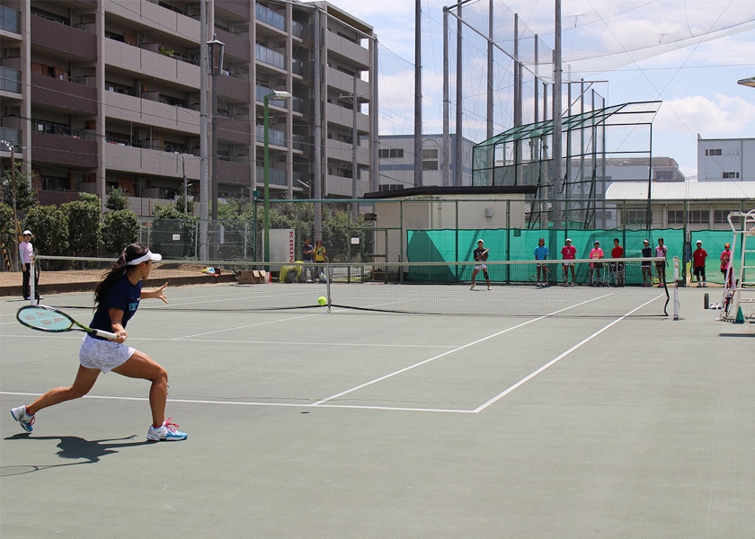 桑田選手に挑戦