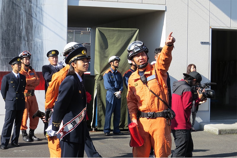 災害想定訓練