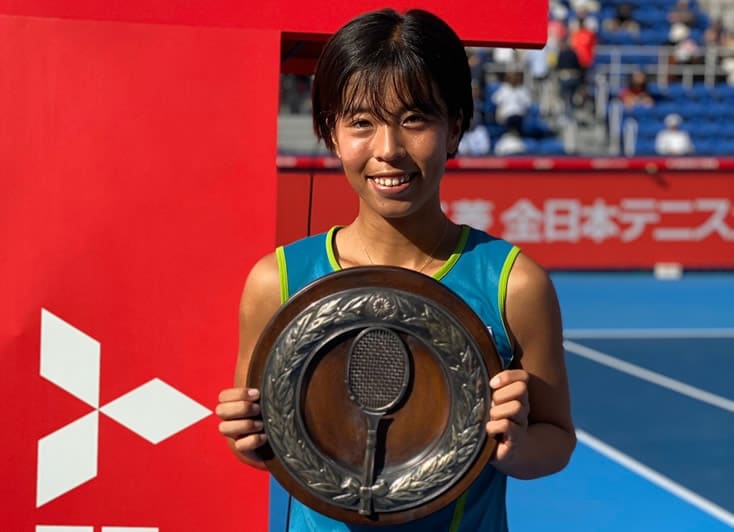 本玉選手【全日本選手権 シングルス優勝】