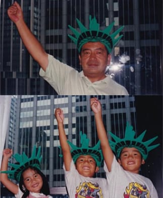米国駐在時の家族旅行(ニューヨーク)