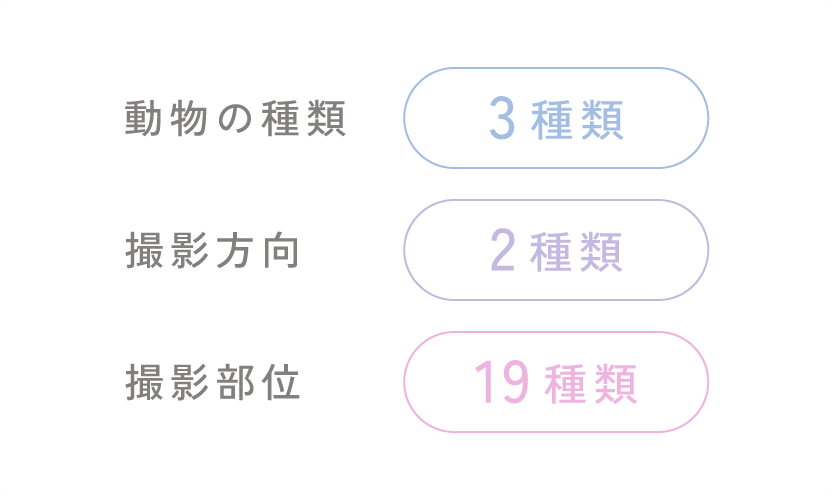 多彩なプリセットデータから簡単に撮影条件を設定