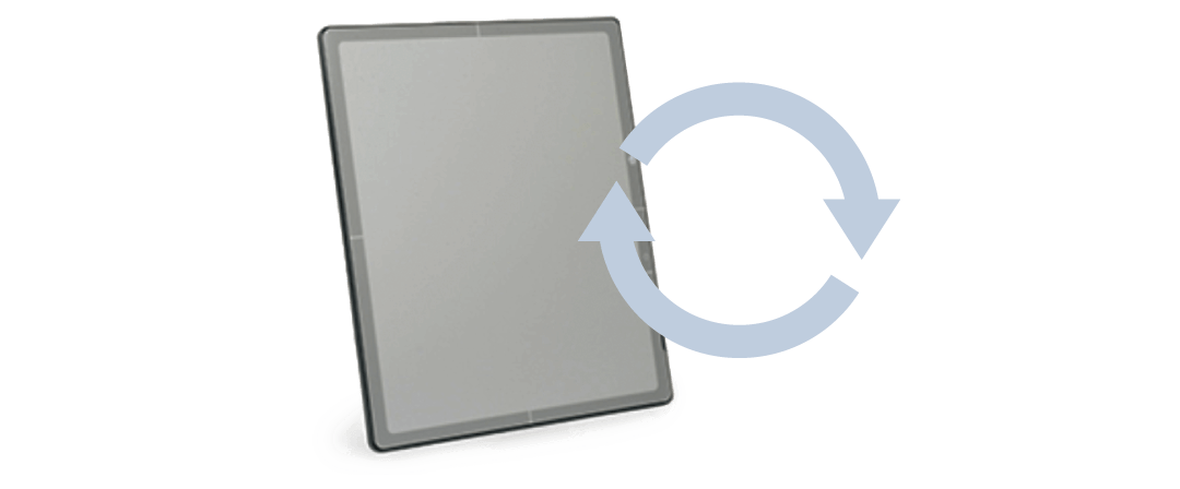 カセッテ取り替え作業が不要