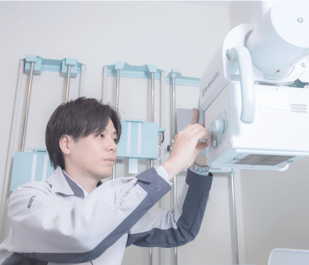 つねに安心して医用機器をお使いいただくために