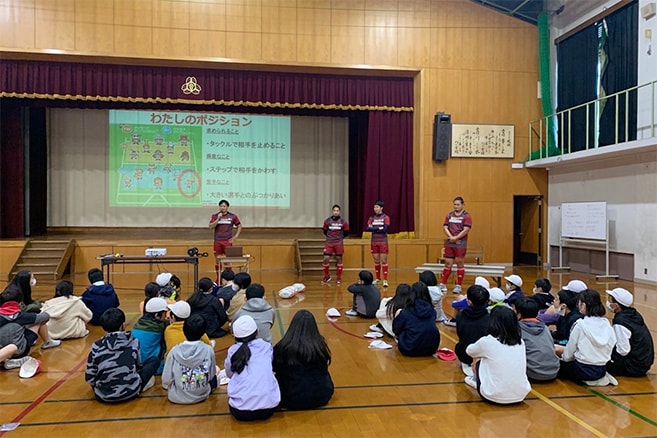 京都市の小学校でキャリア講義
