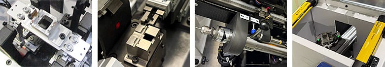 超小型モータ用 横型ソフト２面測定自動バランサ DBM-AE35（SGB-003自動修正機）