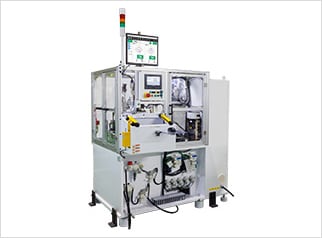 超小型モータ用 横型ソフト２面測定自動バランサ DBM-AE35（SGB-003自動修正機）