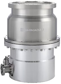 京都フュージョニアリングと共同開発を進めるターボ分子ポンプ （写真は試作機）