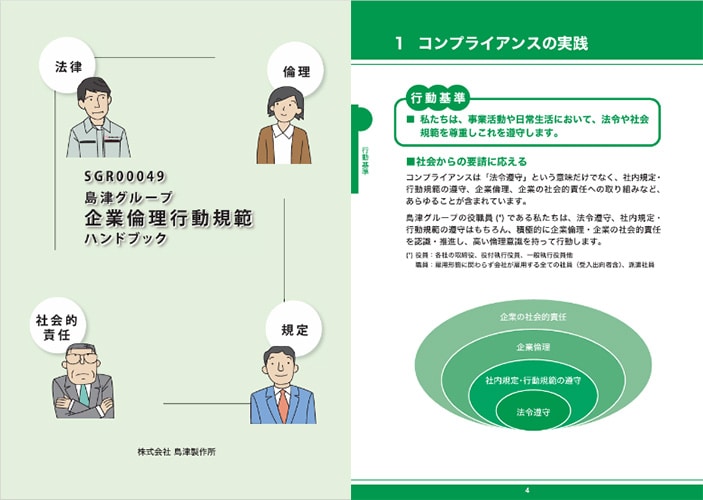 企業倫理行動規範ハンドブック