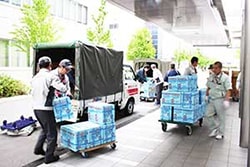 緊急事態を想定した訓練