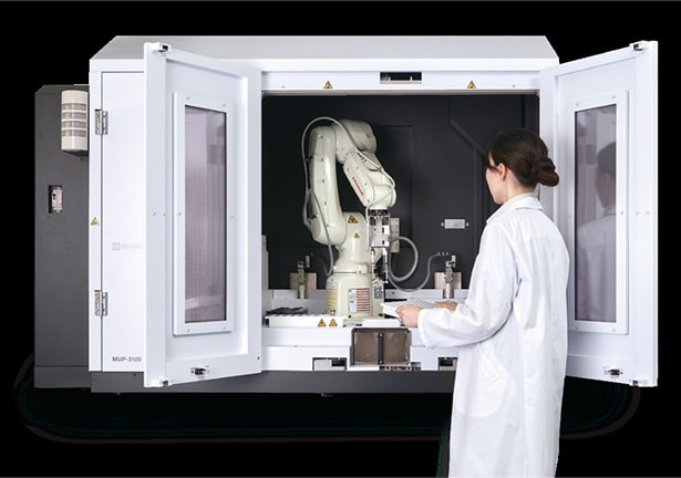 参考写真：抗体糖鎖分析用前処理キット「Auto-EZGlycoTM mAb-N Kit for SHIMADZU」 （住友ベークライト株式会社製）