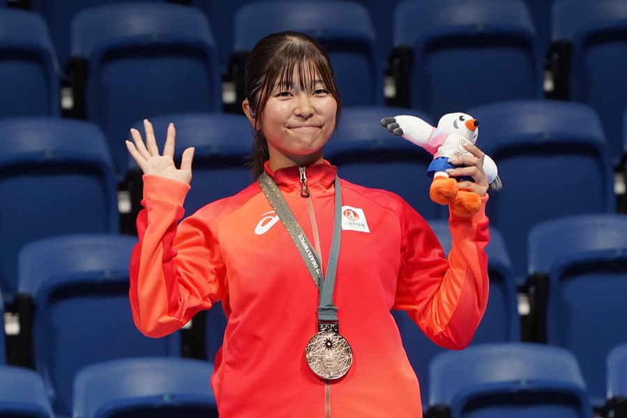 シングルス銅メダル