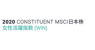 MSCI 日本株 女性活躍指数〔WIN〕