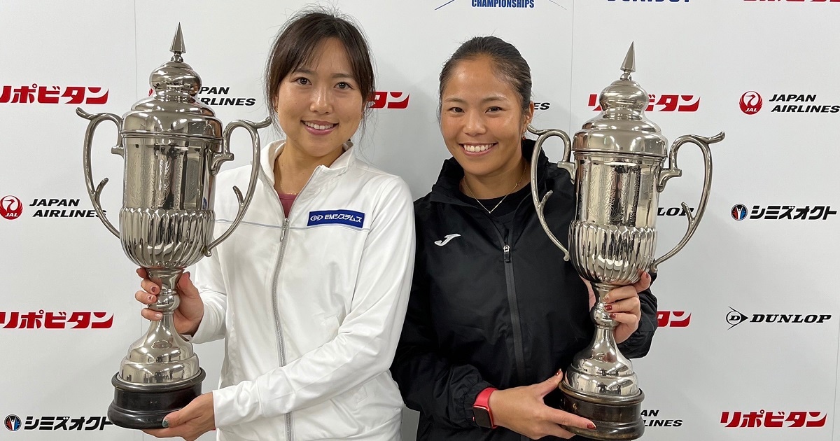 大前綾希子が全日本テニス選手権の女子ダブルス連覇！ | SHIMADZU