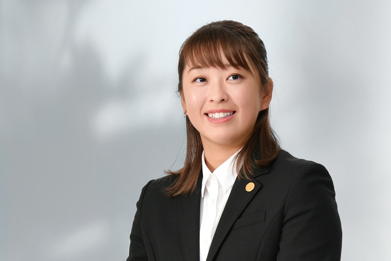 プロゴルファー　西郷真央さん
