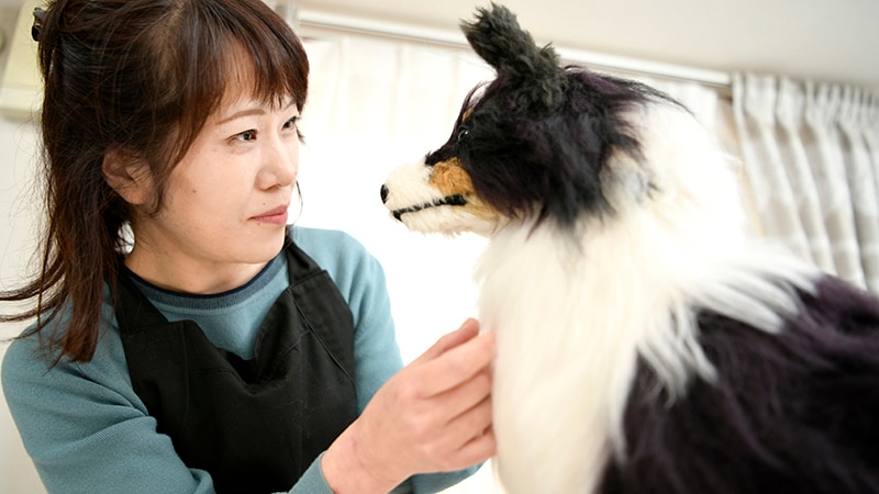 動物造形作家・北島央子さん