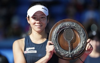 加治遥選手が全日本テニス選手権で悲願の初優勝！