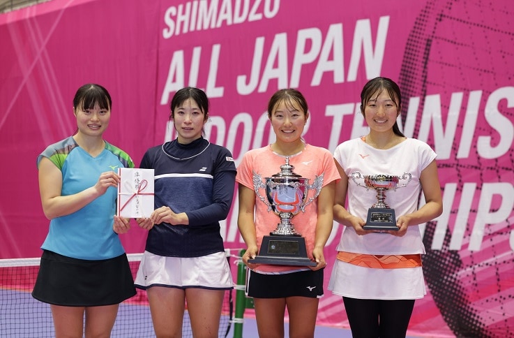 第59回島津全日本室内テニス選手権大会表彰式
