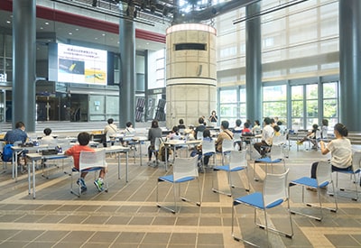 島津ぶんせき体験スクールの様子 その2