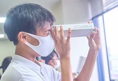 島津ぶんせき体験スクールの様子 その4