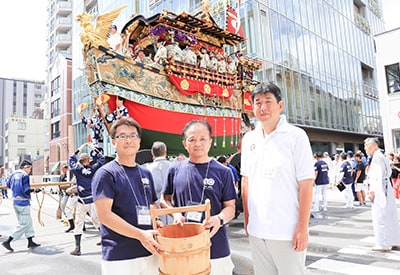 四条新町辻廻し担当