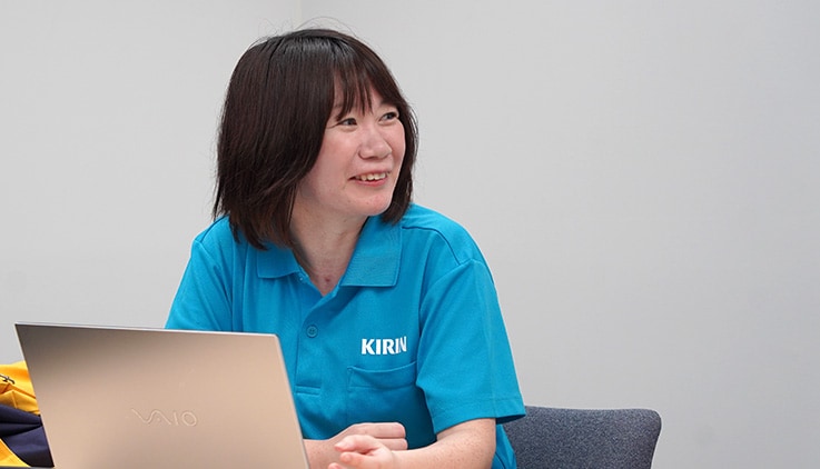 佐々木佳菜子さん（キリンホールディングス株式会社 飲料未来研究所）