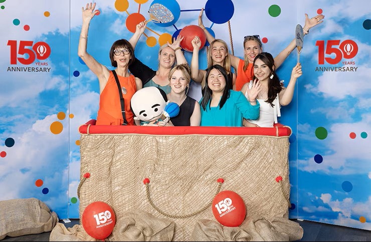 記念パーティーフォトスポット（ドイツ）