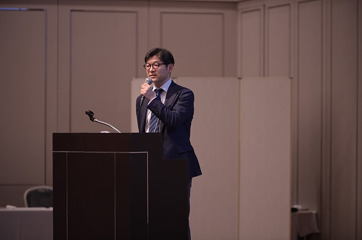 セッションⅤ－デバイス開発で講演する 広島大学大学院 医系科学研究科 耳鼻咽喉科学・頭頸部外科学研究室 上田勉先生