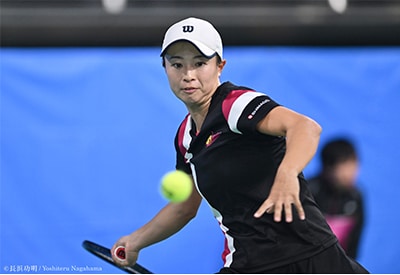 シングルス2 山﨑郁美選手