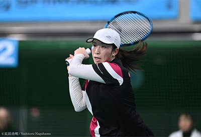ダブルス 松本安莉選手