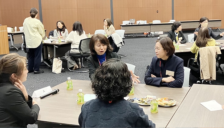 国際女性デー：女性管理職研修（WSW）の参加者を対象に、「WSW Meet-UP」を開催 女性役員とのディスカッションを通して、DE&Iを自分事として考え・行動する一歩目を宣言し実行