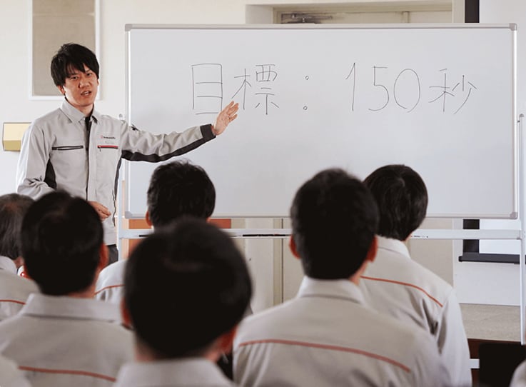 目標：150秒