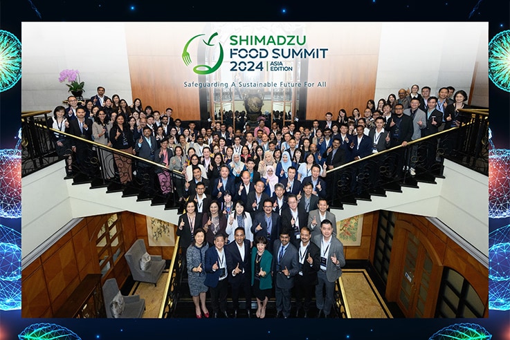 2024年にシンガポールで開催したフードサミットの様子