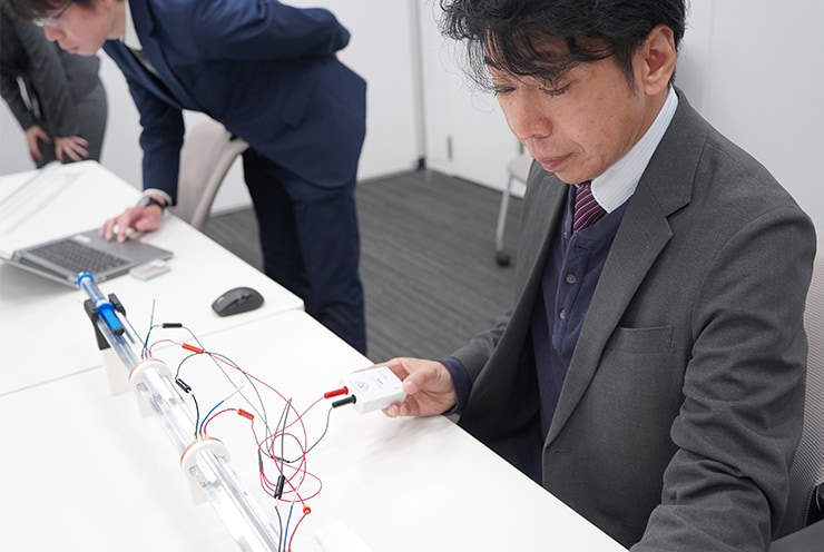 島津理化担当者のコメント