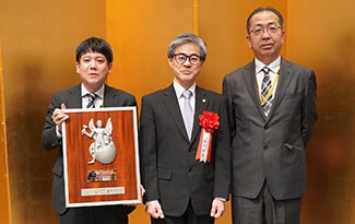 水分率モニター「MMSシリーズ」が十大新製品賞「日本力賞」を受賞