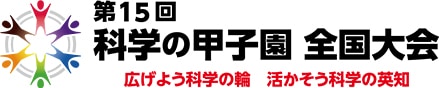 第15回・全国大会のロゴ