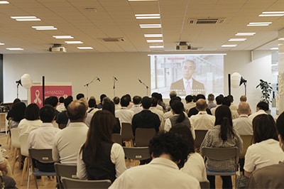 写真は前回のピンクリボンコンサート(2023年)。