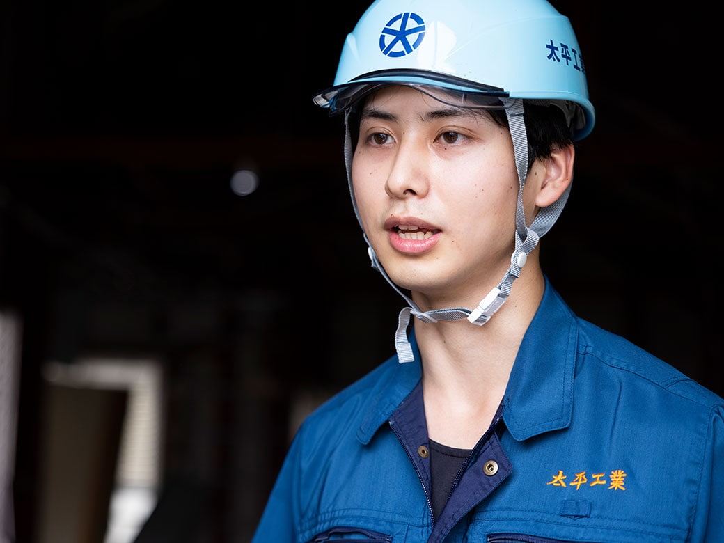 工事写真の撮影で大苦戦