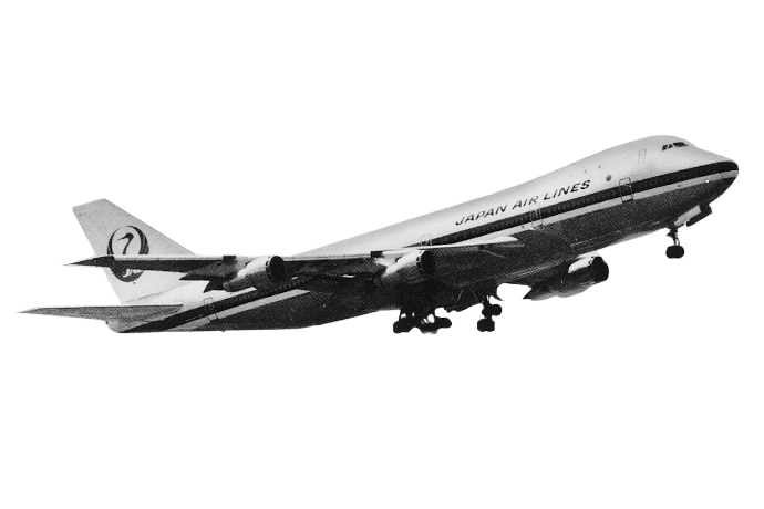 ボーイング747ジャンボ旅客機